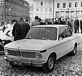 Präsentation des neuen BMW 1600 zum 50. BMW Geburtstag vor der Oper in München am 9. März 1966.